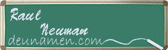 Raul Neuman Visitenkarte